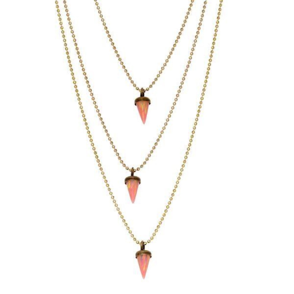 Lionette Avish triple strand necklace